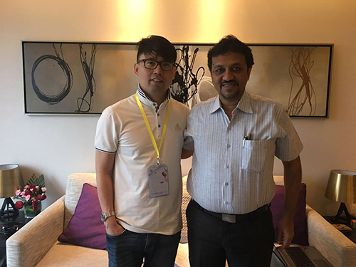 恒雄香料创始人Sam参加2017 CHINAEASA Conference (图1)